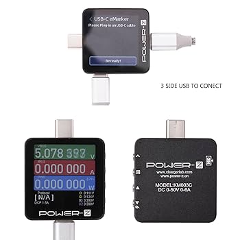 ２個セット　新品未開封 USBテスター KM003C ケーブル xiaomi対応 Amazon.co.jp: KM003C Power Z USBテスター PD3.1 Type C 高速